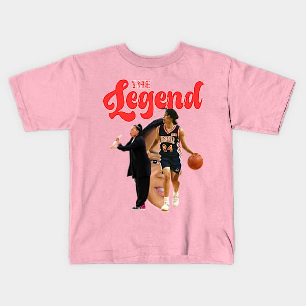 dawn staley coach Kids T-Shirt by graphicaesthetic ✅